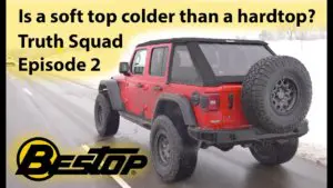 Is a soft top colder than a hardtop?