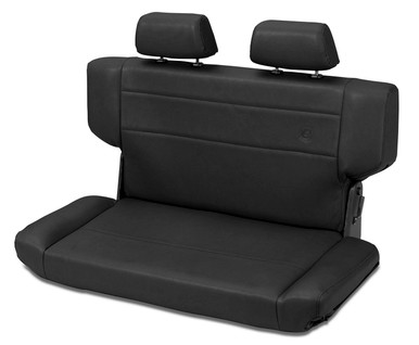 Trailmax II Fold-N-Tumble Rear Bench Seat Jeep 1955-83 CJ5, 1976-86 CJ7, 1987-95 Wrangler YJ
