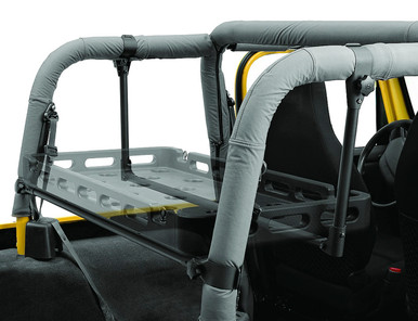 HighRock 4x4™ Cargo Rack Bracket Kit Jeep 1992-1995 Wrangler YJ, 1997-2002 Wrangler TJ, Hangs from sport bars over rear seat area