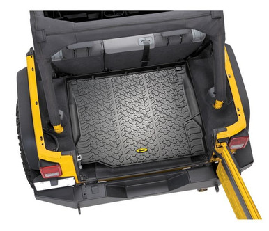 Rear Cargo Liner Jeep 1976-1986 CJ7, 1987-1995 Wrangler YJ, 1997-2006 Wrangler TJ, Rear