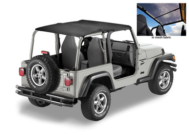 Header Extended Safari Style Bikini® Top Jeep 2020-2023 Gladiator