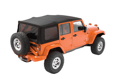 Replace-A-Top™ OE Exact (OEX) Fabric for OEM Hardware Jeep 2010-2018 Wrangler JK
